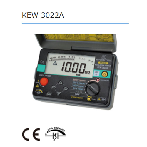 �^���yԇ�x KEW 3022A